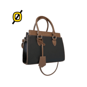 Leather Brown and Black Bag